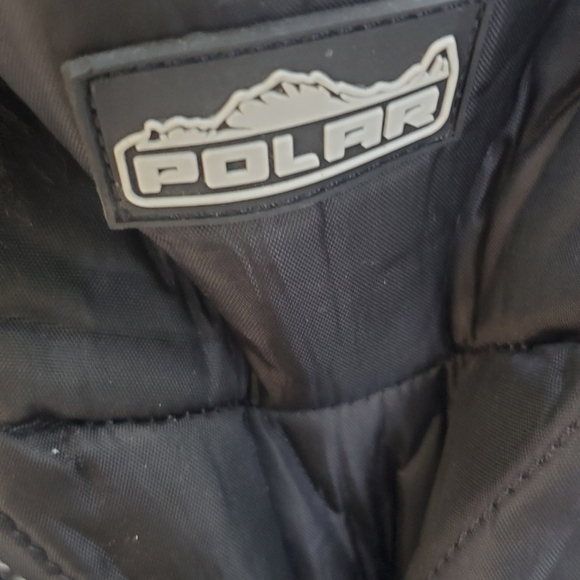 Polar Black Faux Fur Lined Mid Calf Duck Boots Size 10 - Picture 4 of 9